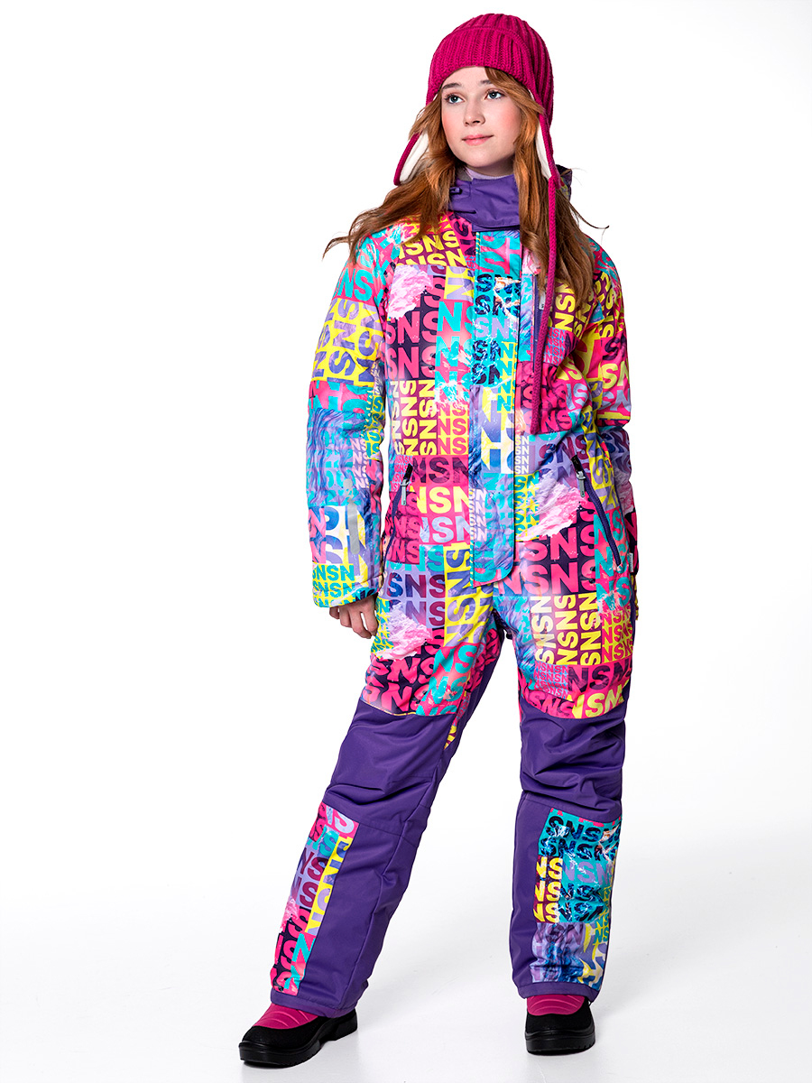 

Комбинезон детский NIKASTYLE 8з2824, розовый/сирень, 152, Розовый;сиреневый, 8з2824
