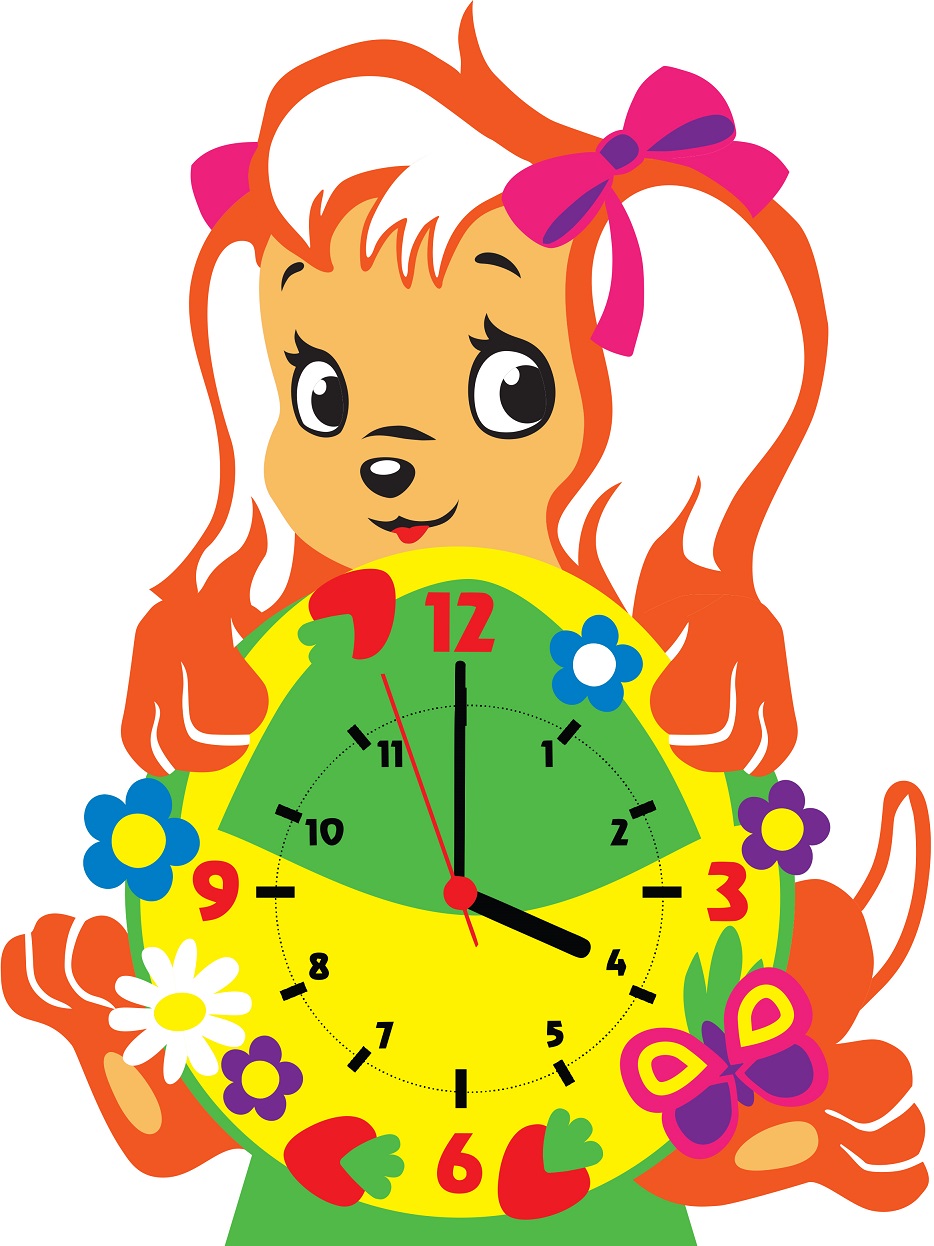 фото Набор для творчества color kit детские часы собачка