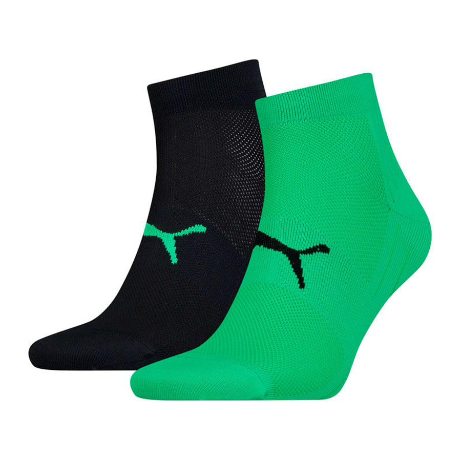 

Носки унисекс PUMA Performance Train Light Quarter 2P разноцветные 35-38, Performance Train Light Quarter 2P