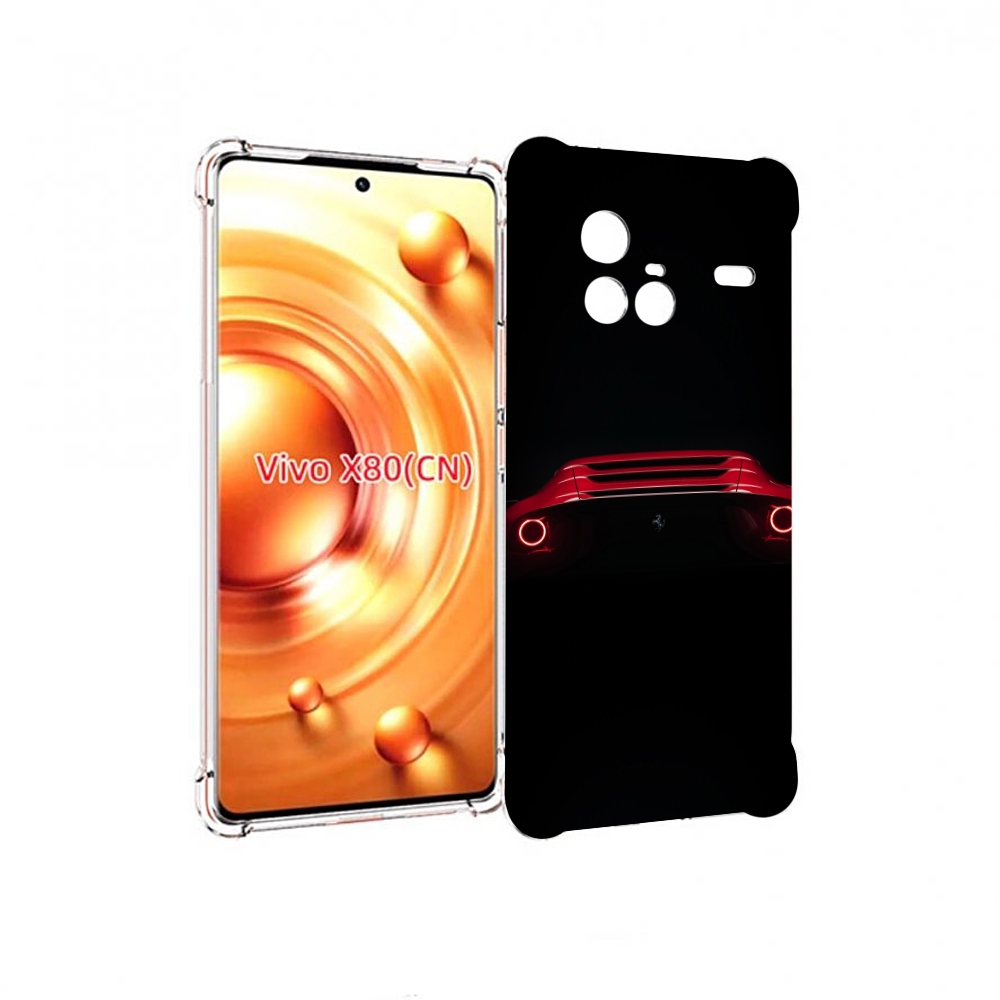 

Чехол Mypads Ferrari 1 Для Vivo X80, Прозрачный, Tocco
