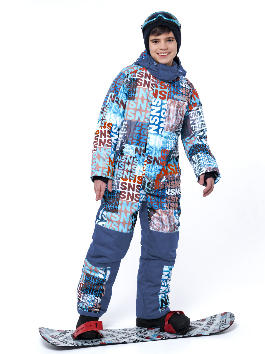 

Комбинезон детский NIKASTYLE 8з2924, лед/деним, 164, Голубой;синий, 8з2924