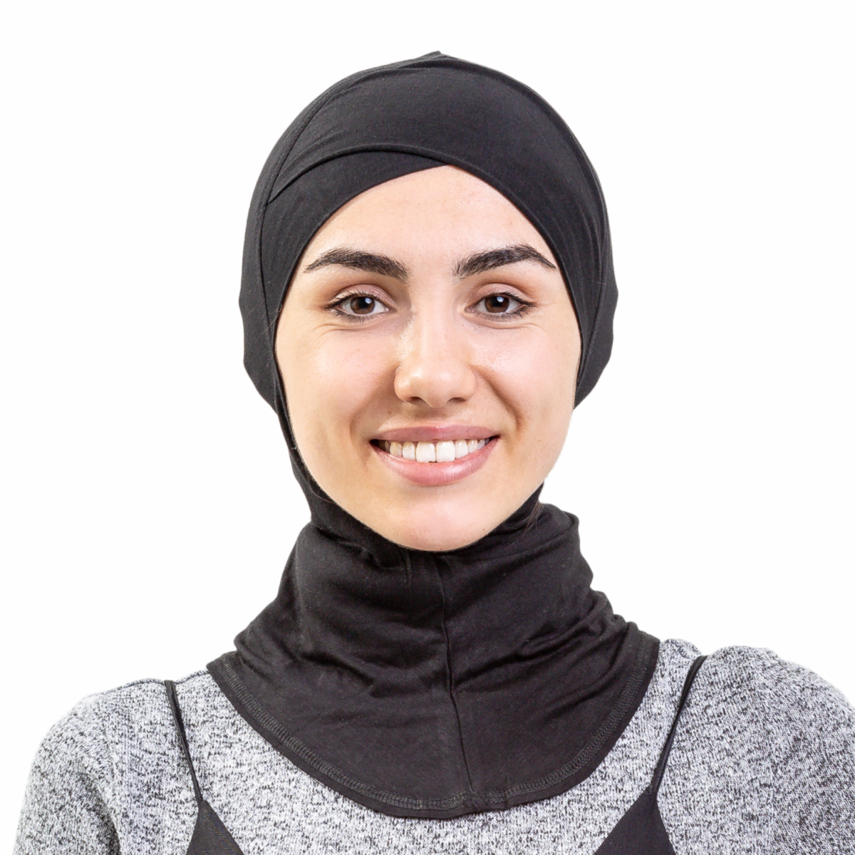 фото Хиджаб-балаклава женский asiyah ay-hjb5-01 черный р. 170x60