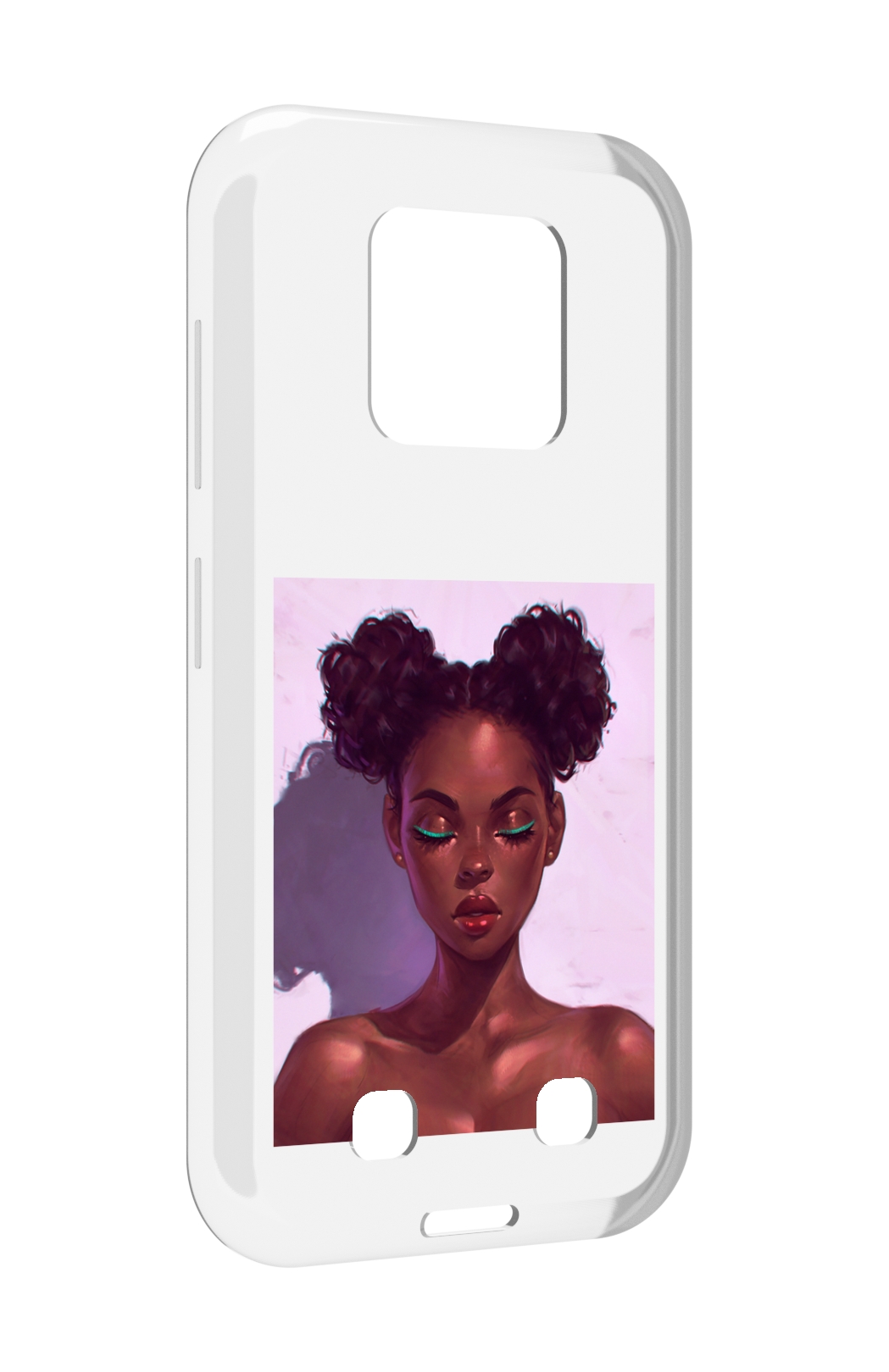 

Чехол MyPads зеленые-стрелки женский для Oukitel WP18, Прозрачный, Tocco