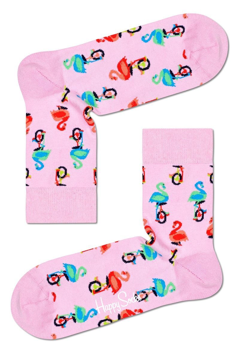 Носки унисекс Happy Socks FLA13 розовые 25 розовый