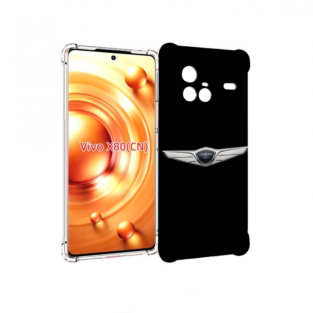 

Чехол Mypads Genesis 1 Мужской Для Vivo X80, Прозрачный, Tocco