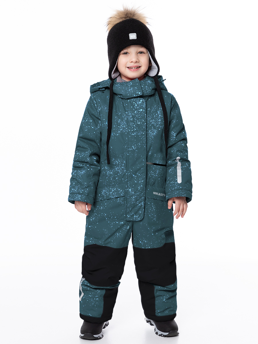 

Комбинезон детский NIKASTYLE 8з5324, атлантик/голубой, 116, Синий, 8з5324