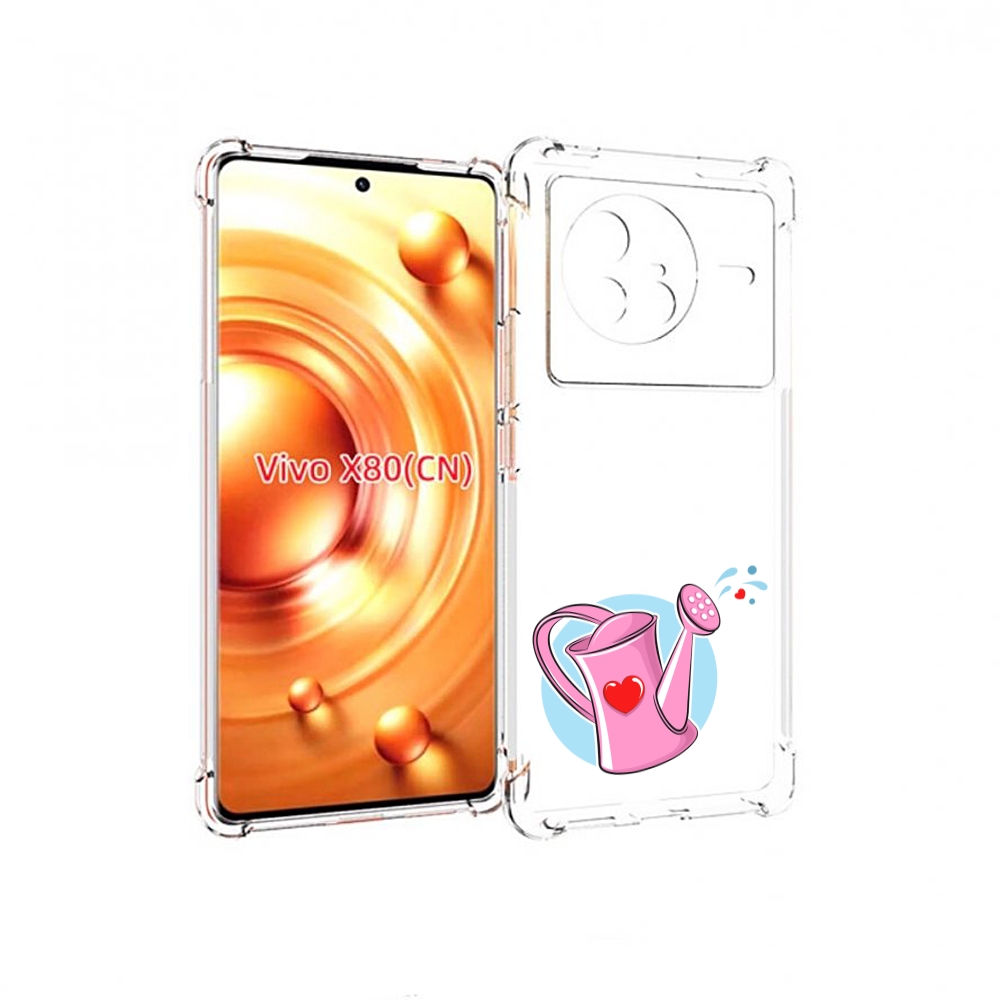 

Чехол Mypads Лейка Любви 14 Февраля Для Vivo X80, Прозрачный, Tocco