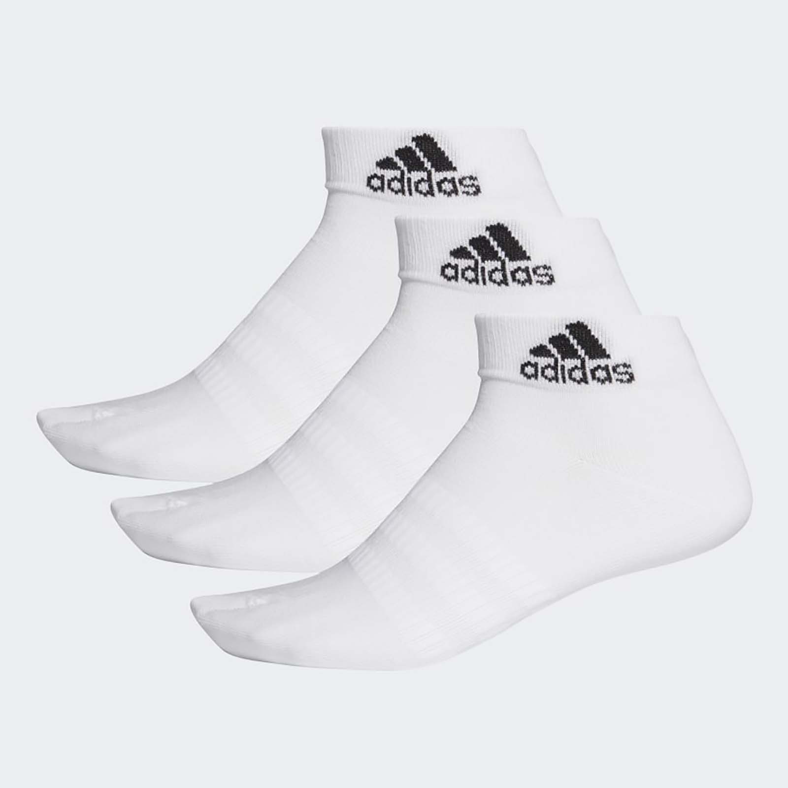 Носки унисекс Adidas Light Ank 3Pp белые 36-38