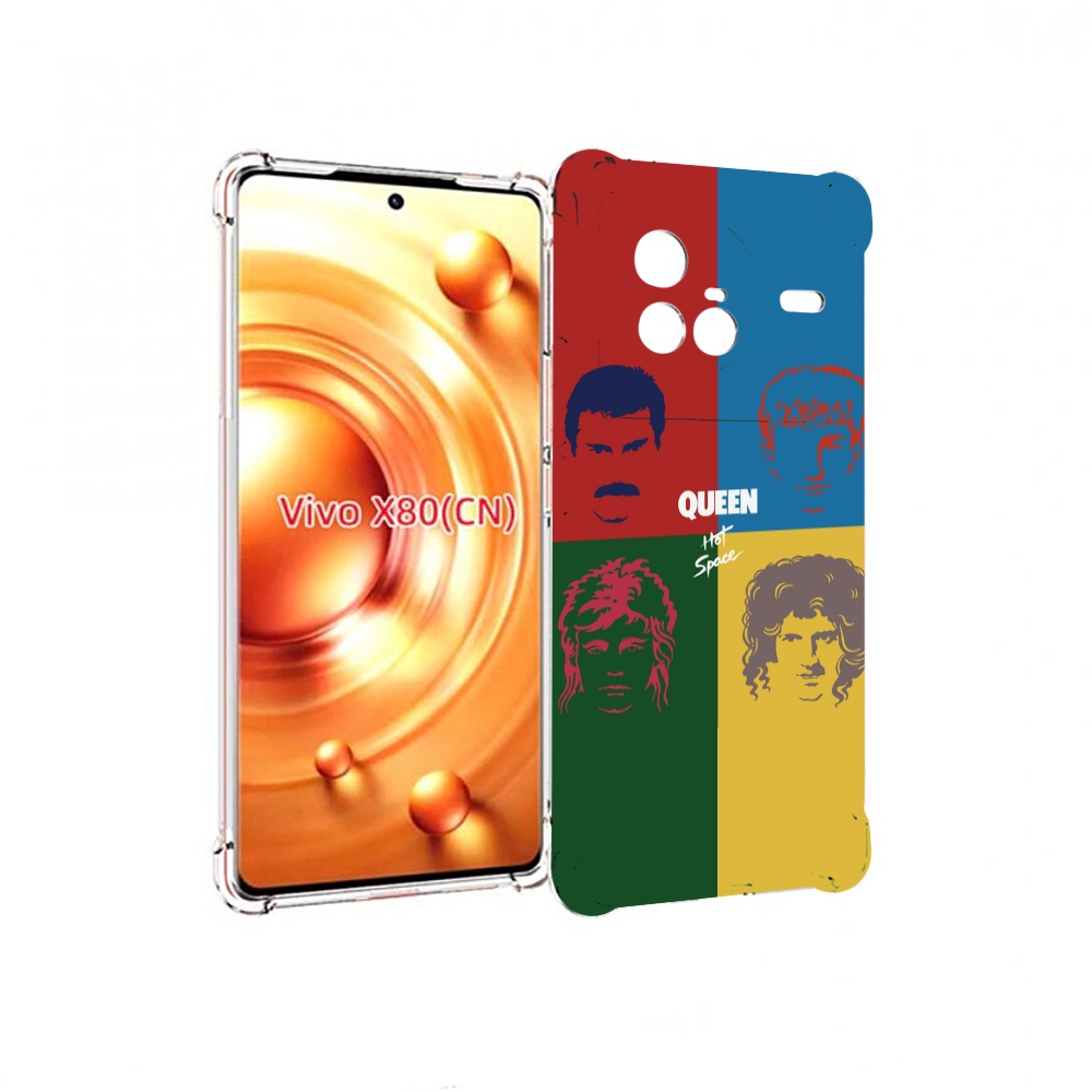 

Чехол Mypads Hot Space Queen Альбом Для Vivo X80, Прозрачный, Tocco