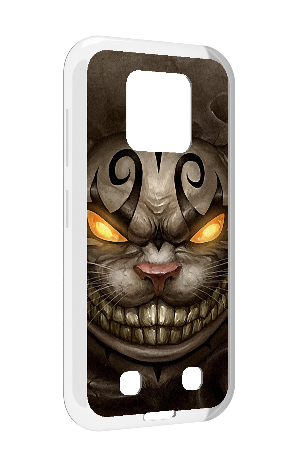 

Чехол MyPads злой котик с желтыми глазами для Oukitel WP18, Прозрачный, Tocco