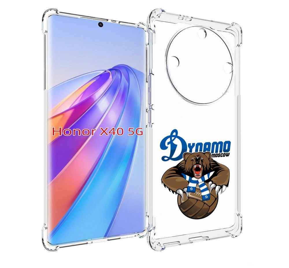 

Чехол MyPads ФК Динамо медведь для Honor X40, Прозрачный, Tocco