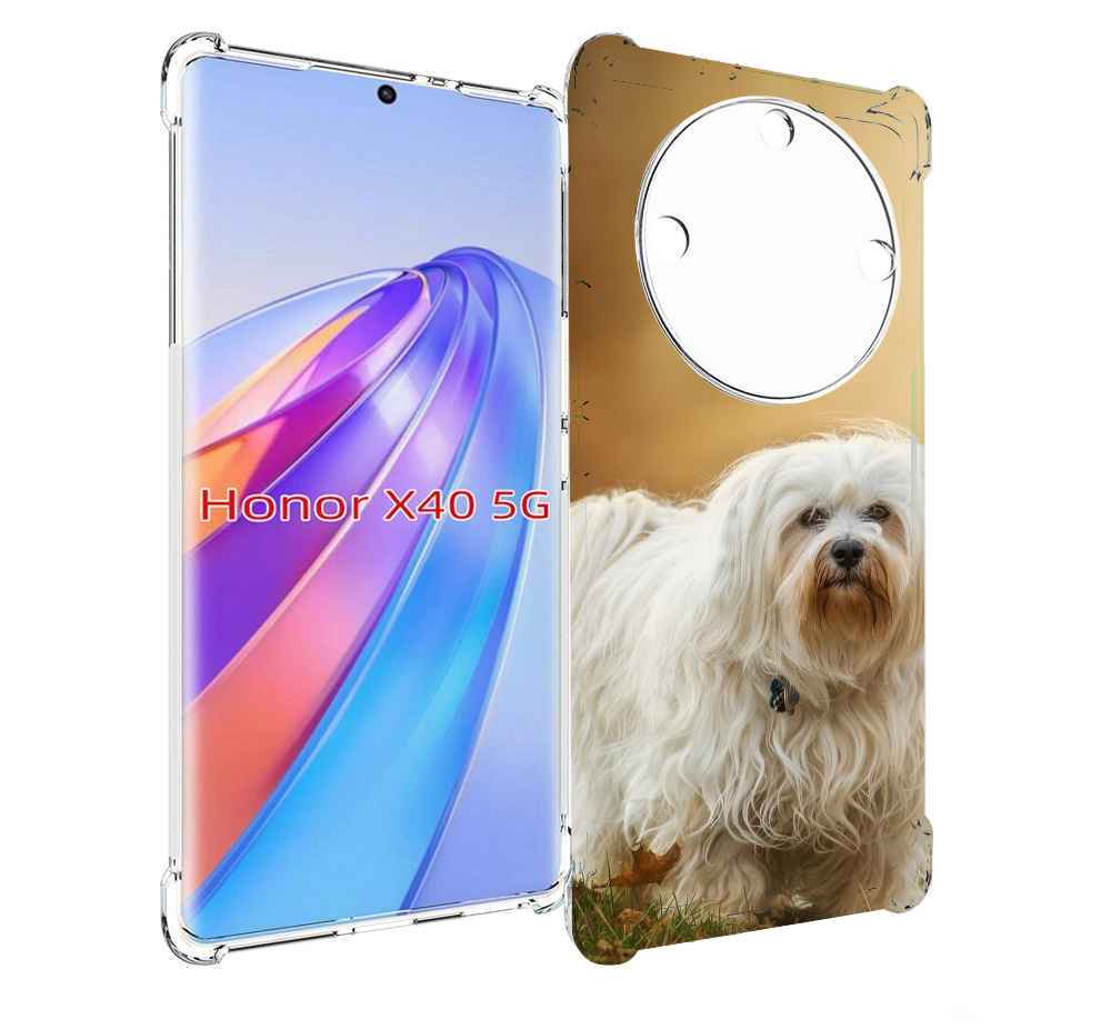 

Чехол MyPads гаванскии бишон для Honor X40, Прозрачный, Tocco