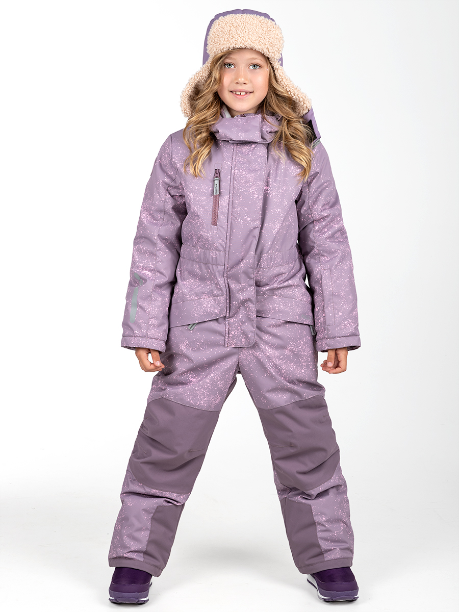 

Комбинезон детский NIKASTYLE 8з5424, орхидея/розовый, 128, Фиолетовый, 8з5424
