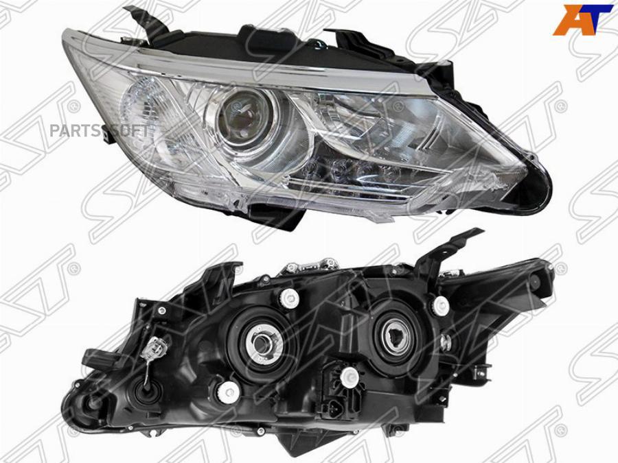 

SAT Фара TOYOTA CAMRY 14-17 RH галоген с электрокорректором