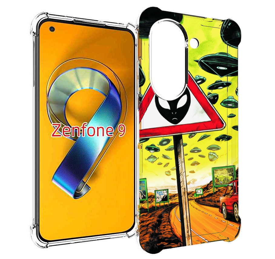 

Чехол MyPads дорога к инопланетянам для Asus Zenfone 9 (AI2202), Прозрачный, Tocco