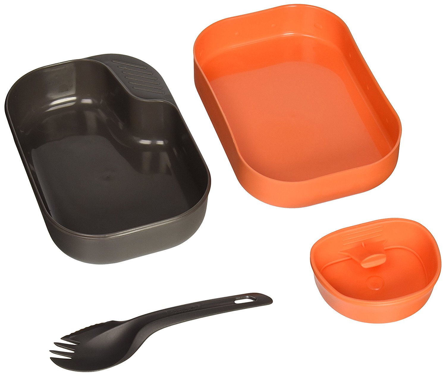 

Набор походной посуды Wildo Camp-A-Box Light 4 предмета, orange new, Camp-A-Box Light