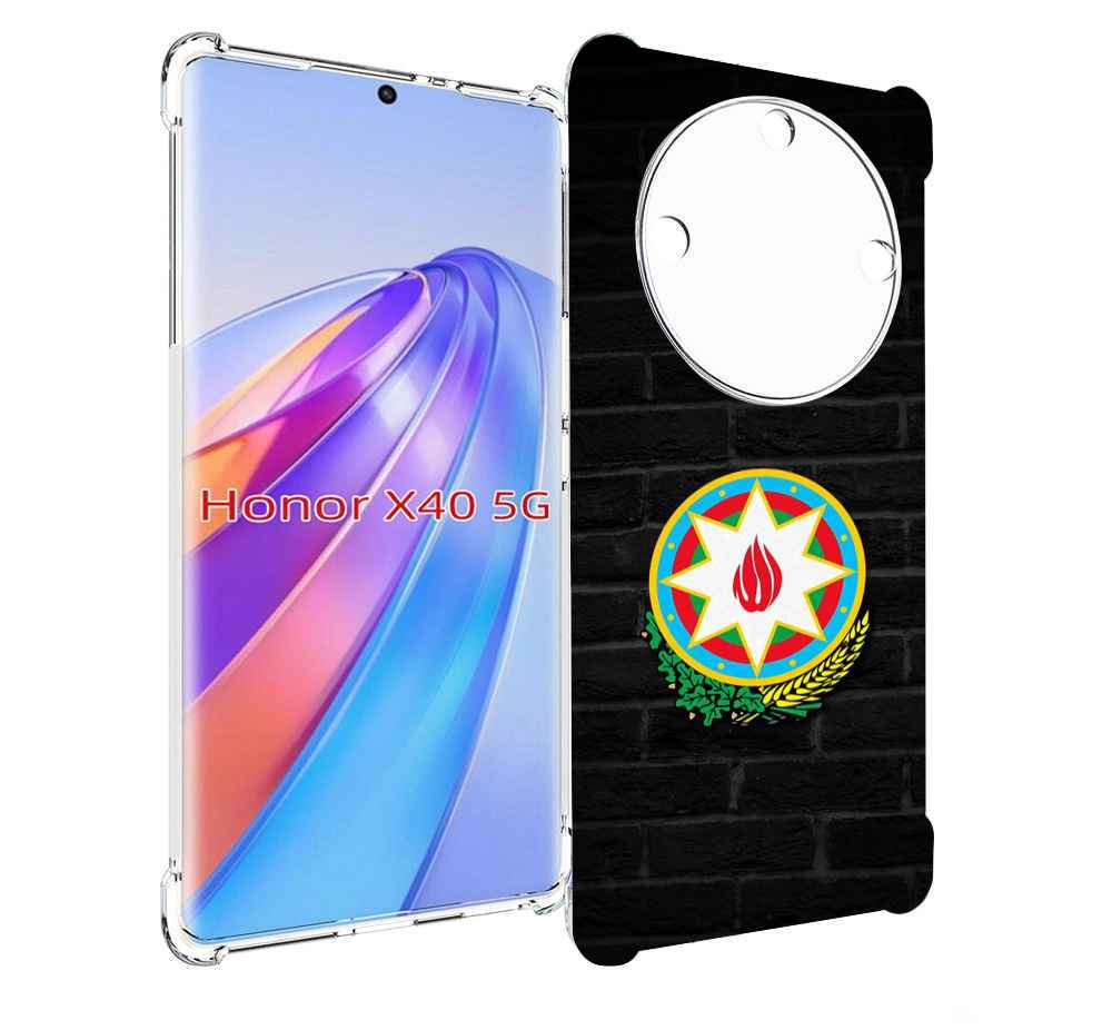 

Чехол MyPads герб азербаиджана для Honor X40, Прозрачный, Tocco