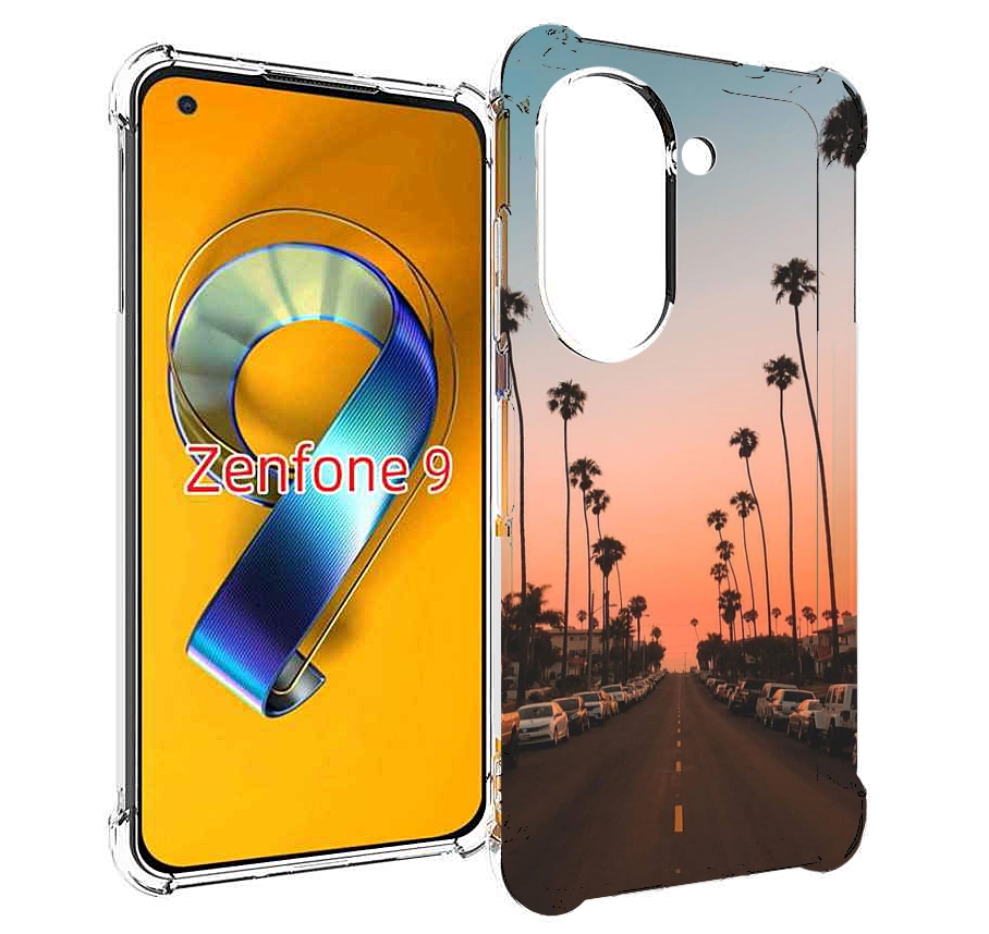 

Чехол MyPads дорога-с-закатом для Asus Zenfone 9 (AI2202), Прозрачный, Tocco