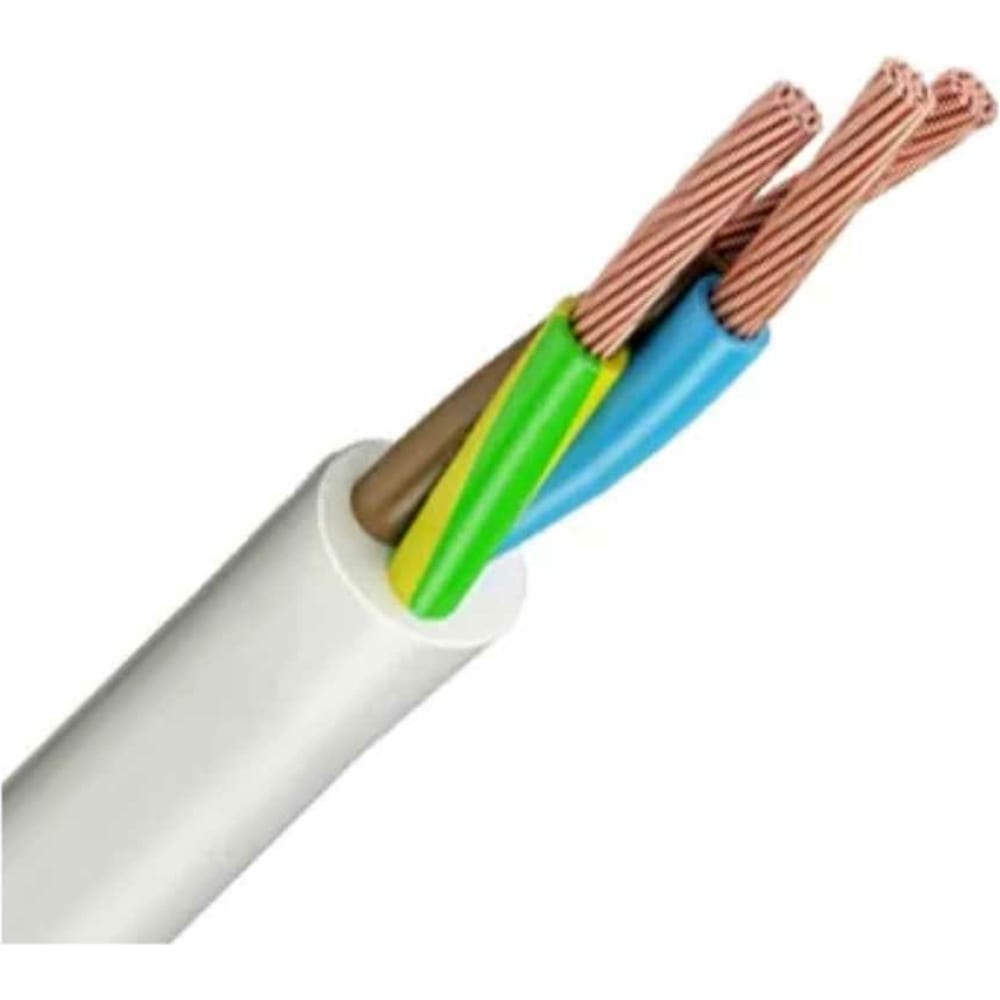 

iTOK Провод ПВСн 3x1 ГОСТ белый 50 метров i-KPP-PVSN-310-50-W