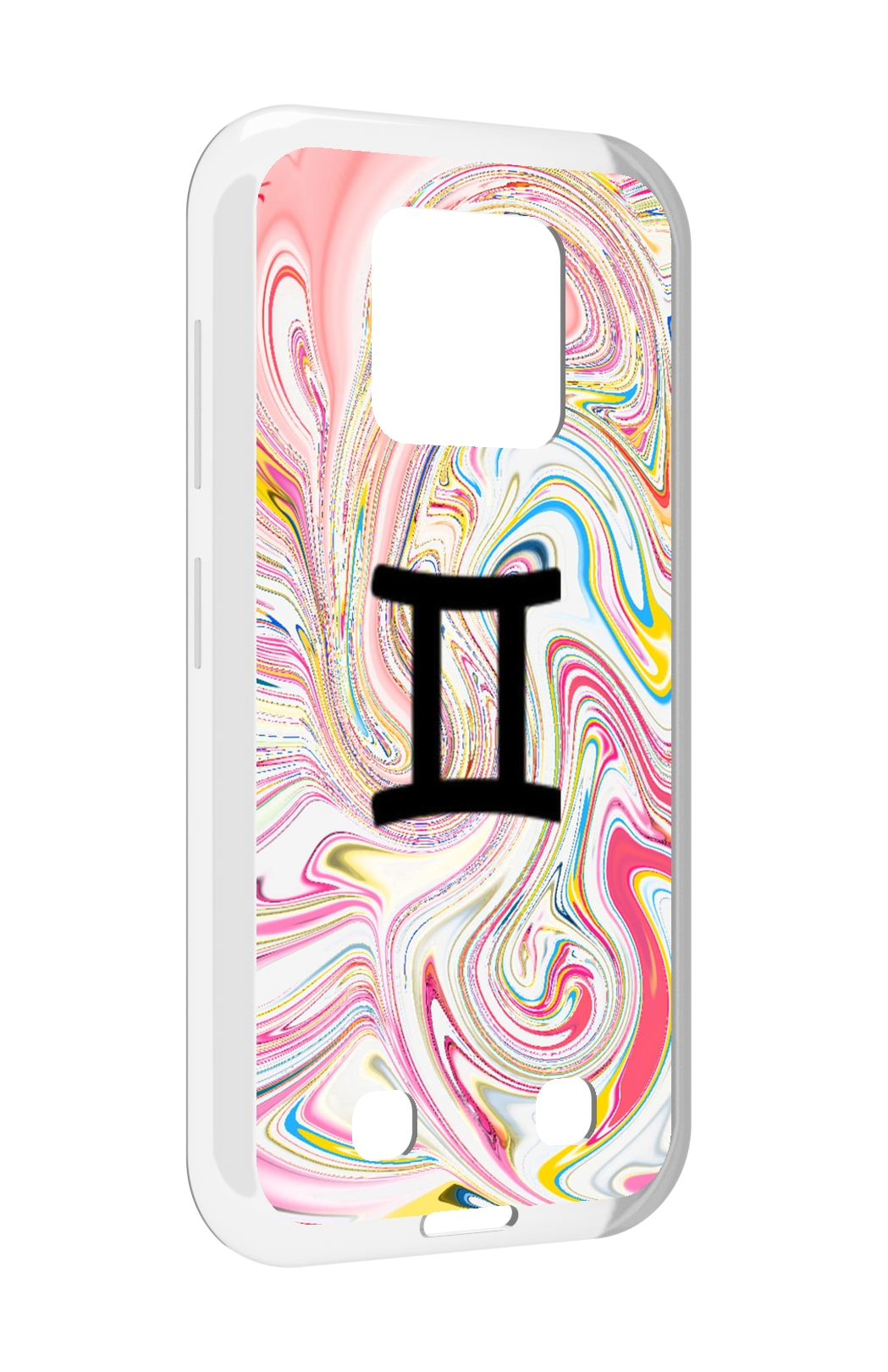 

Чехол MyPads знак зодиака близнецы 2 для Oukitel WP18, Прозрачный, Tocco