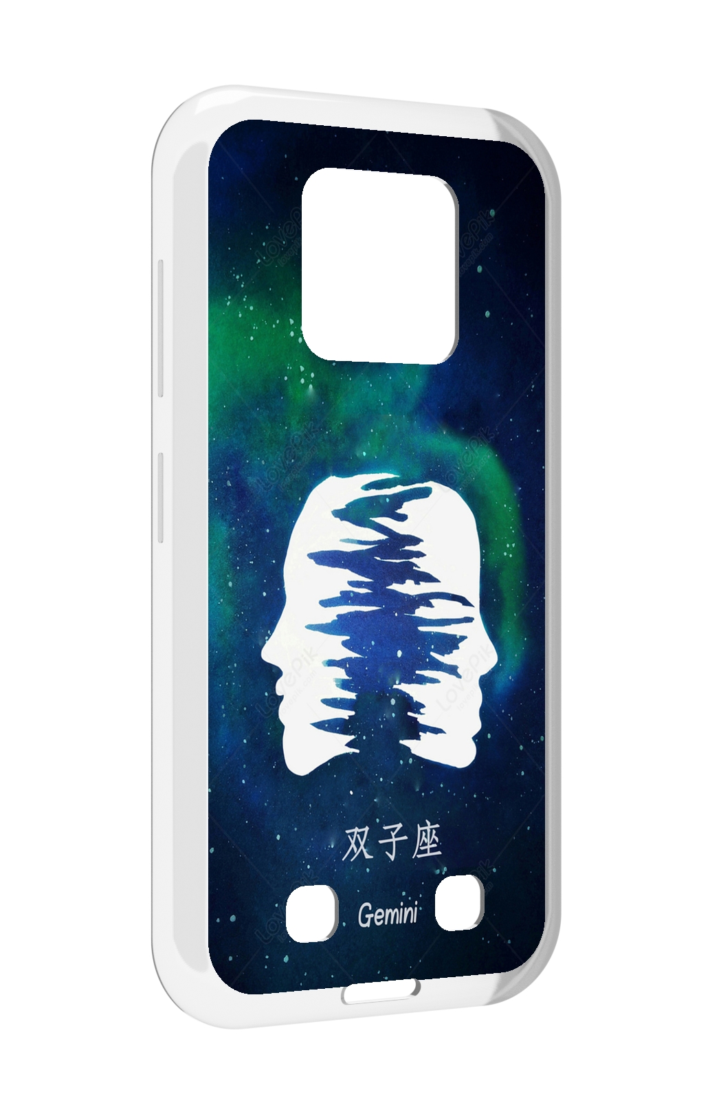 

Чехол MyPads знак зодиака близнецы 6 для Oukitel WP18, Прозрачный, Tocco