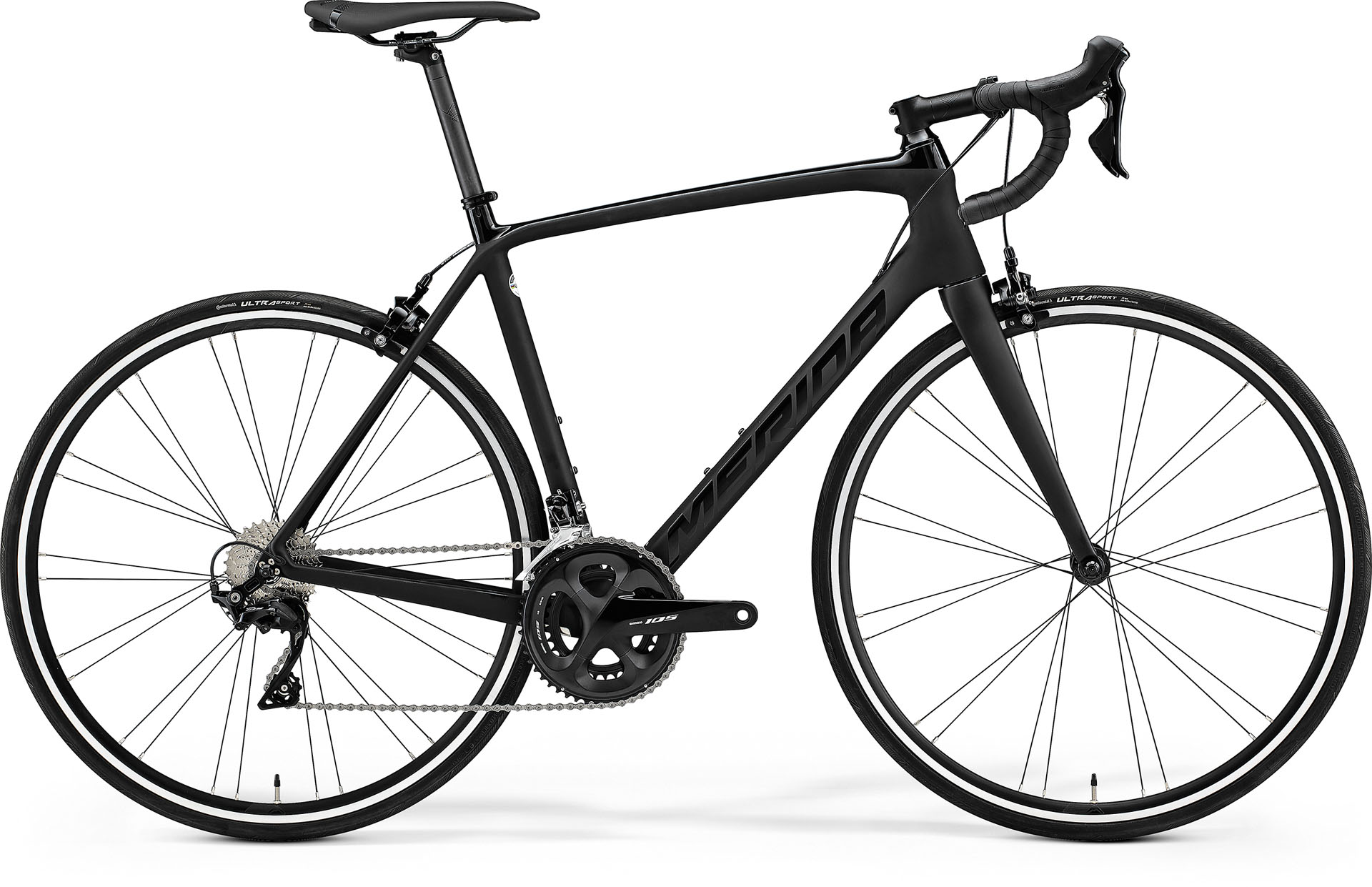 

Велосипед Merida Scultura Rim 4000 Glossy Black-Matt Black, L