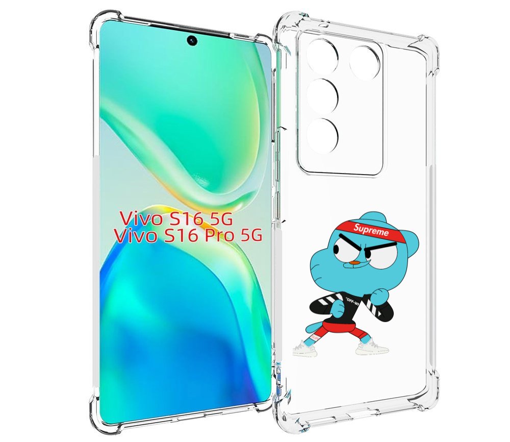 

Чехол MyPads Модный-Гамбол для Vivo S16 5G/S16 Pro 5G/V27/V27 Pro, Tocco