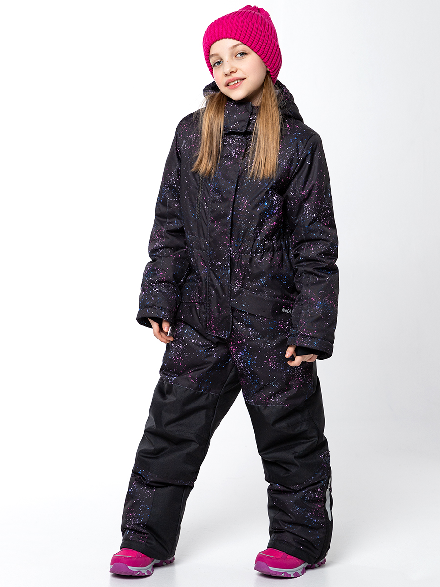 

Комбинезон детский NIKASTYLE 8з5624, черный/фуксия, 170, 8з5624