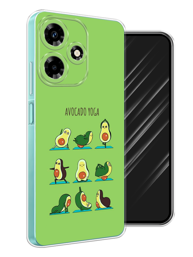 

Чехол Awog на Infinix Hot 30 "Авокадо йога", 3104050-10