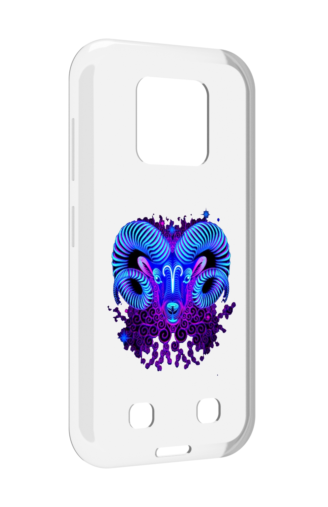 

Чехол MyPads знак зодиака овен 2 для Oukitel WP18, Прозрачный, Tocco