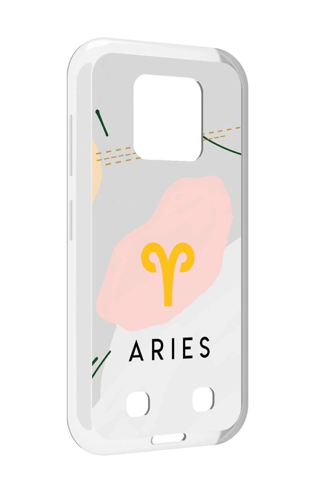 

Чехол MyPads знак зодиака овен 7 для Oukitel WP18, Прозрачный, Tocco