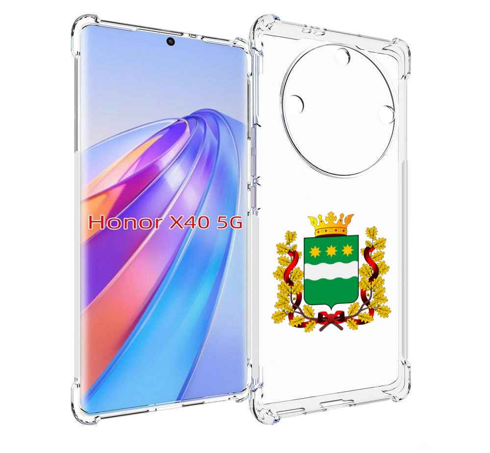 

Чехол MyPads герб-амурскои-области для Honor X40, Прозрачный, Tocco