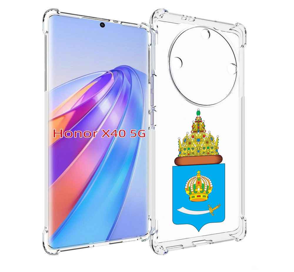 

Чехол MyPads герб-астраханскои-области для Honor X40, Прозрачный, Tocco