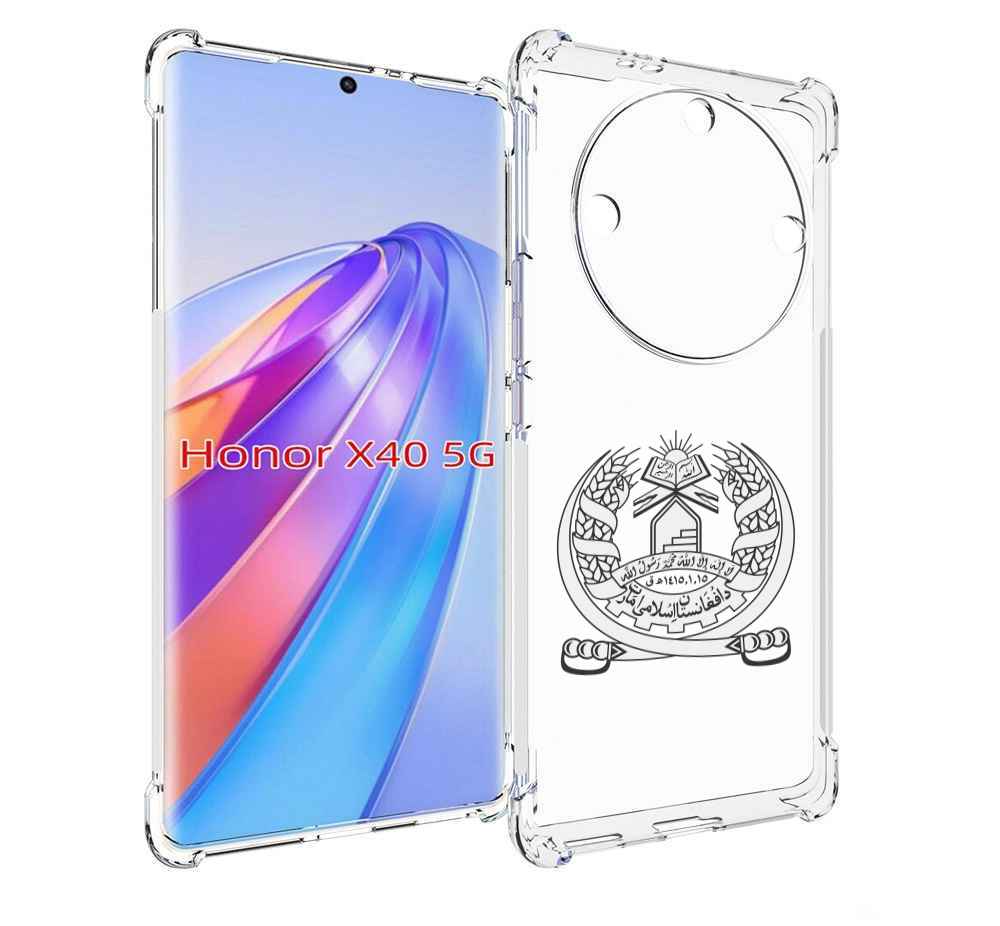 

Чехол MyPads герб-афганистан для Honor X40, Прозрачный, Tocco