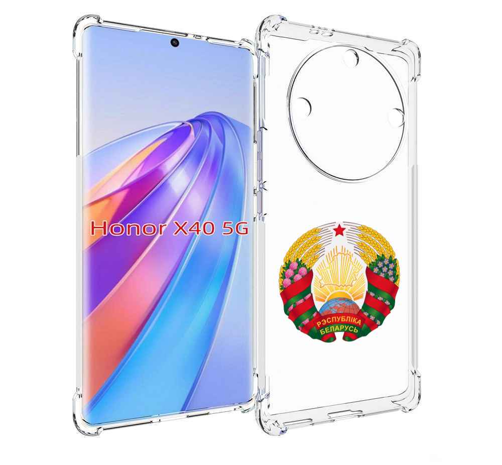 

Чехол MyPads герб-беларуси для Honor X40, Прозрачный, Tocco