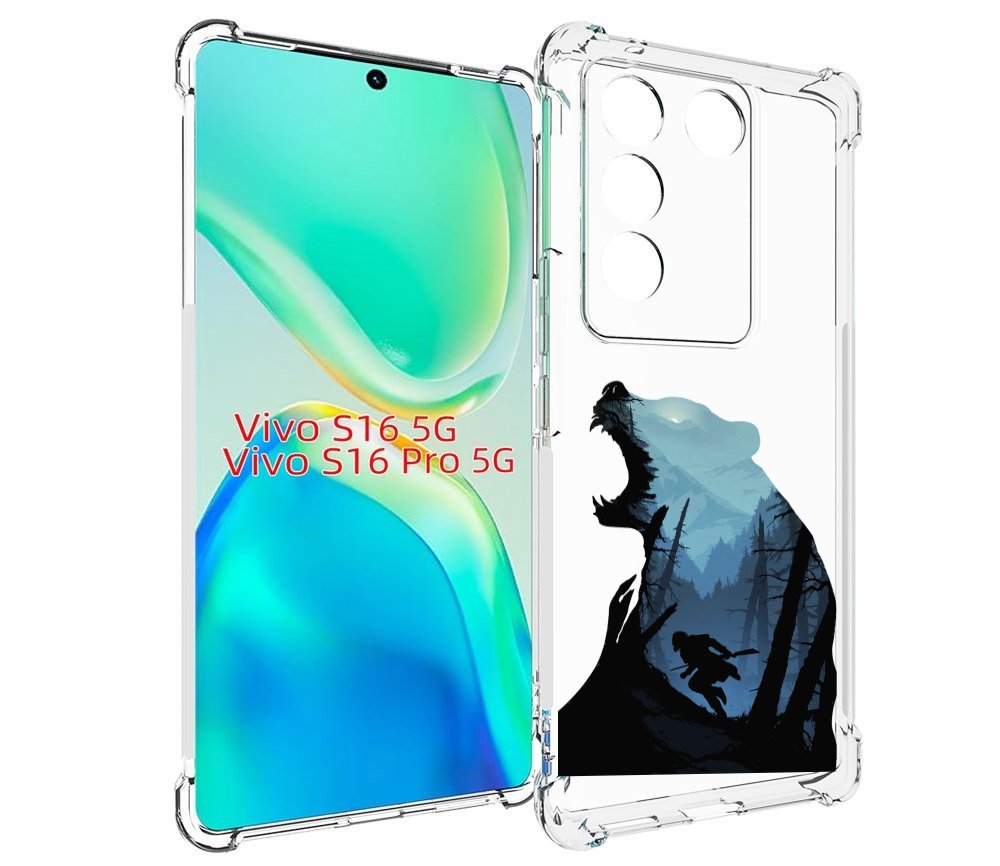 

Чехол MyPads Ночной-медведь для Vivo S16 5G/S16 Pro 5G/V27/V27 Pro, Tocco