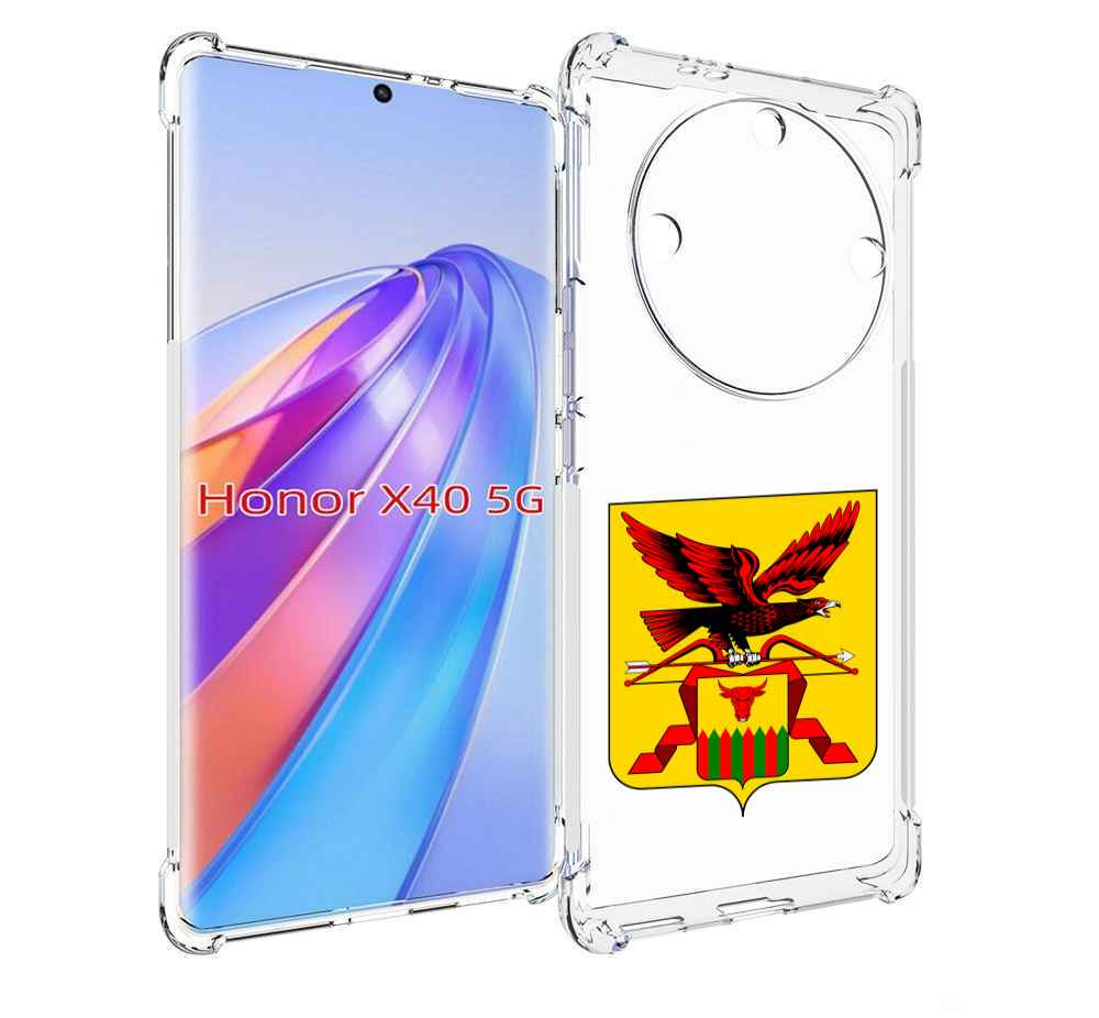 

Чехол MyPads герб-забаикальскии-краи для Honor X40, Прозрачный, Tocco