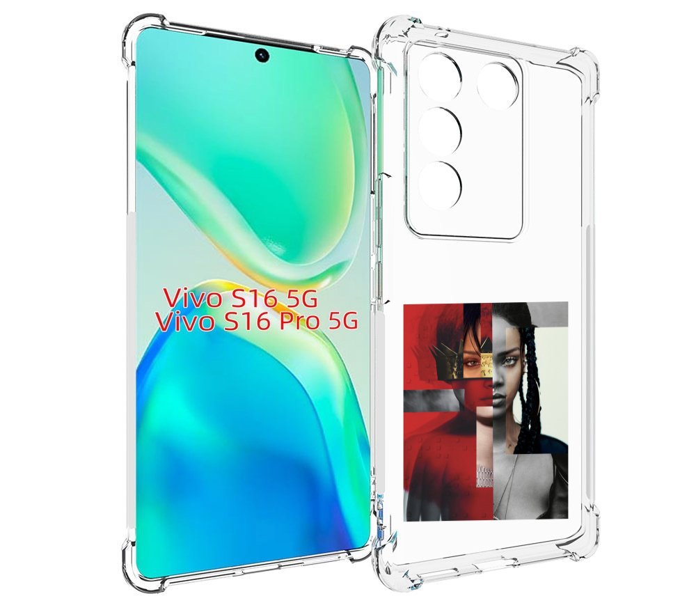 

Чехол MyPads Обложка-Рианна для Vivo S16 5G/S16 Pro 5G/V27/V27 Pro, Tocco