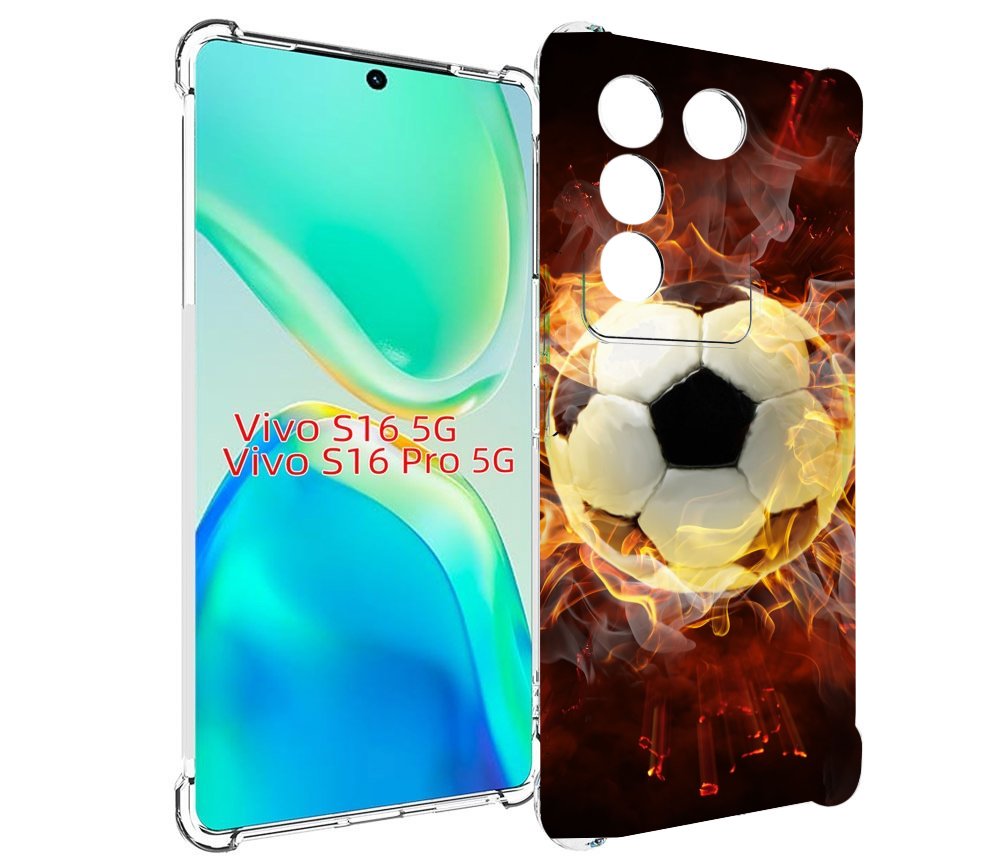 

Чехол MyPads Огненный-мяч для Vivo S16 5G/S16 Pro 5G/V27/V27 Pro, Tocco