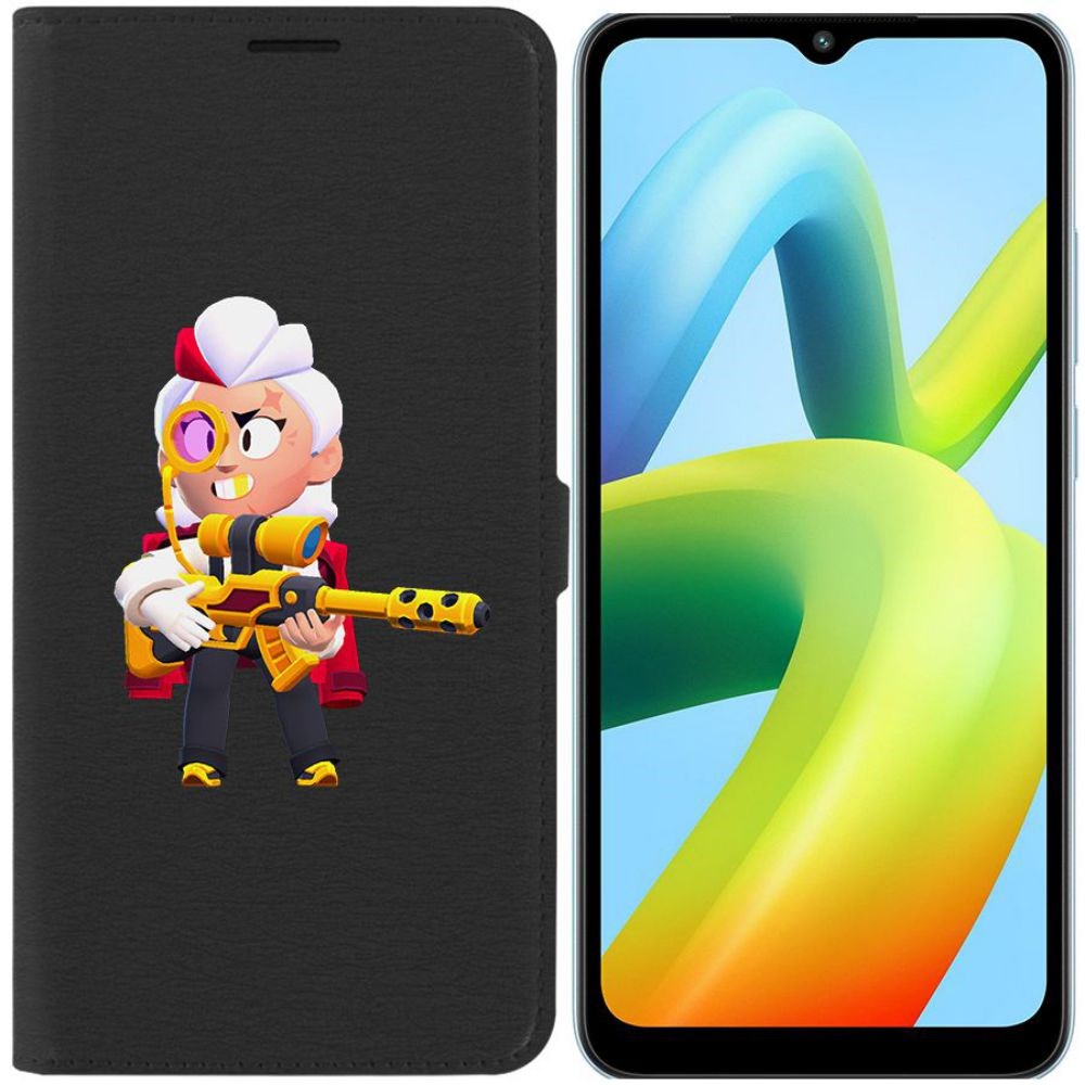 

Чехол-книжка Eco Book для Xiaomi Redmi A1+ Brawl Stars-Белль Голдхэнд