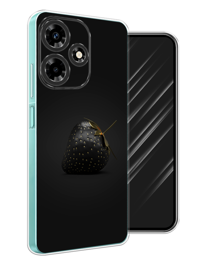 

Чехол Awog на Infinix Hot 30 "Черная клубника", Золотистый;черный;серый, 3104050-10