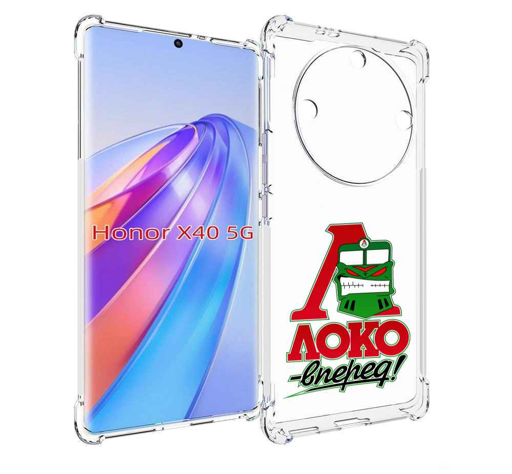 

Чехол MyPads ФК локо вперед для Honor X40, Прозрачный, Tocco