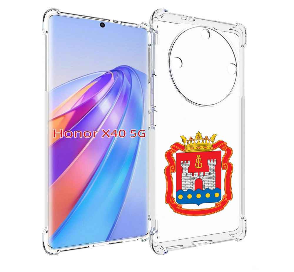 

Чехол MyPads герб-калининградская-область для Honor X40, Прозрачный, Tocco