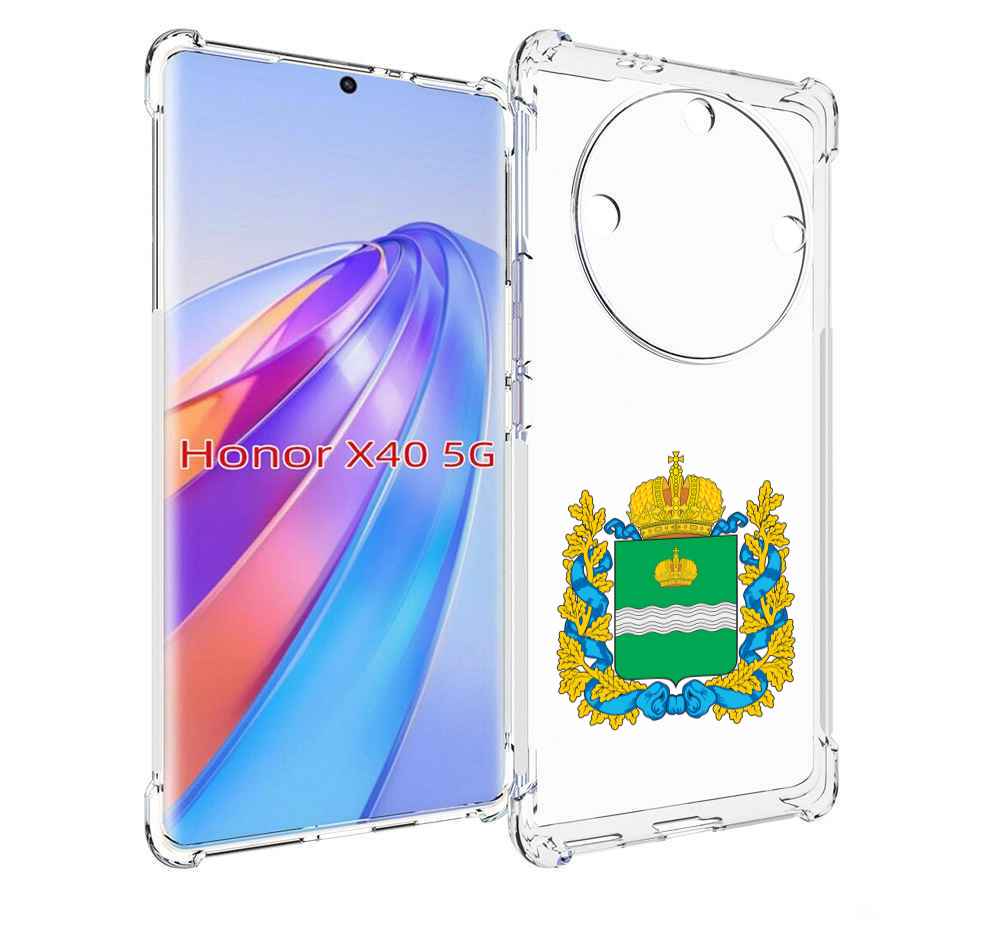 

Чехол MyPads герб-калужскои-области для Honor X40, Прозрачный, Tocco