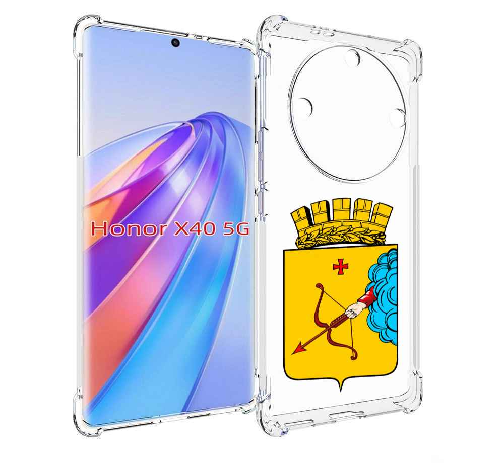 

Чехол MyPads герб-кировская-область для Honor X40, Прозрачный, Tocco