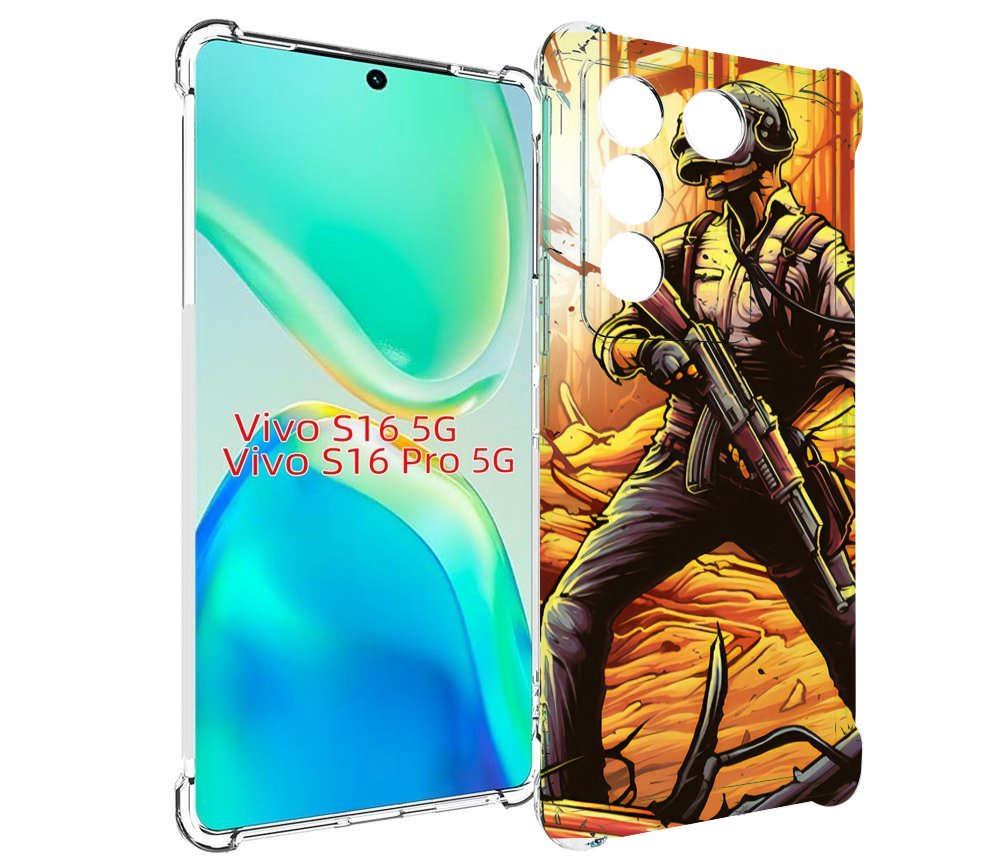 

Чехол MyPads Пабг для Vivo S16 5G/S16 Pro 5G/V27/V27 Pro, Tocco