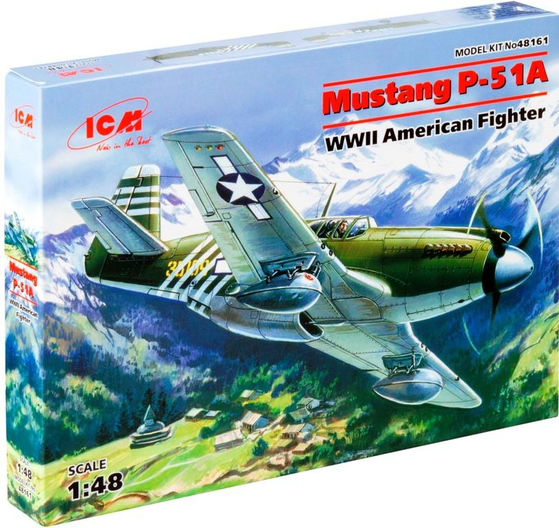 

Сборная модель ICM Истребитель Мустанг P-51 А 1 48 48161 ICM