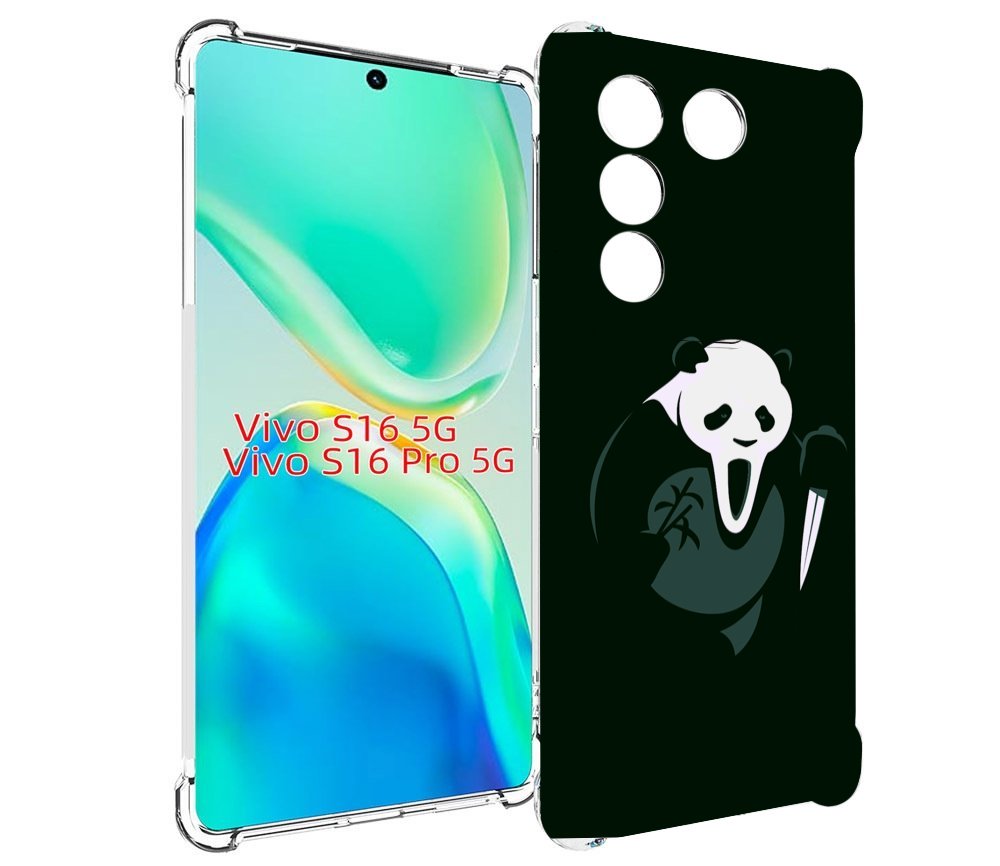 

Чехол MyPads Панда-крик для Vivo S16 5G/S16 Pro 5G/V27/V27 Pro, Tocco