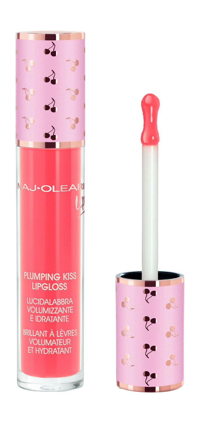 

Блеск для губ Naj Oleari Plumping Kiss Lipgloss 10 flamingo pink