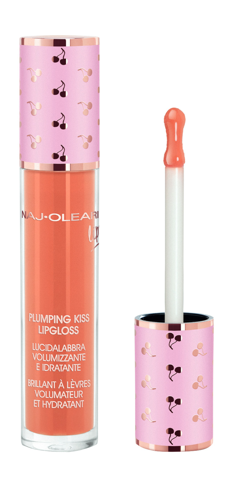 

Блеск для губ Naj Oleari Plumping Kiss Lipgloss 05 Peach